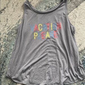 Vacation Please Graphic Tank